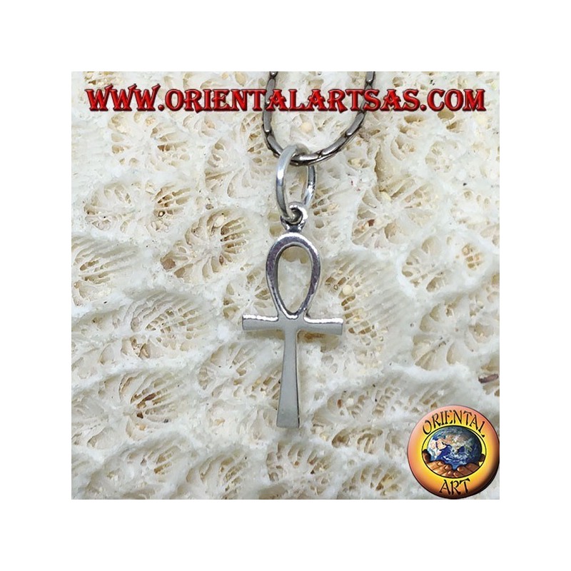 Ciondolo in argento ankh  chiave della vita "piccola"