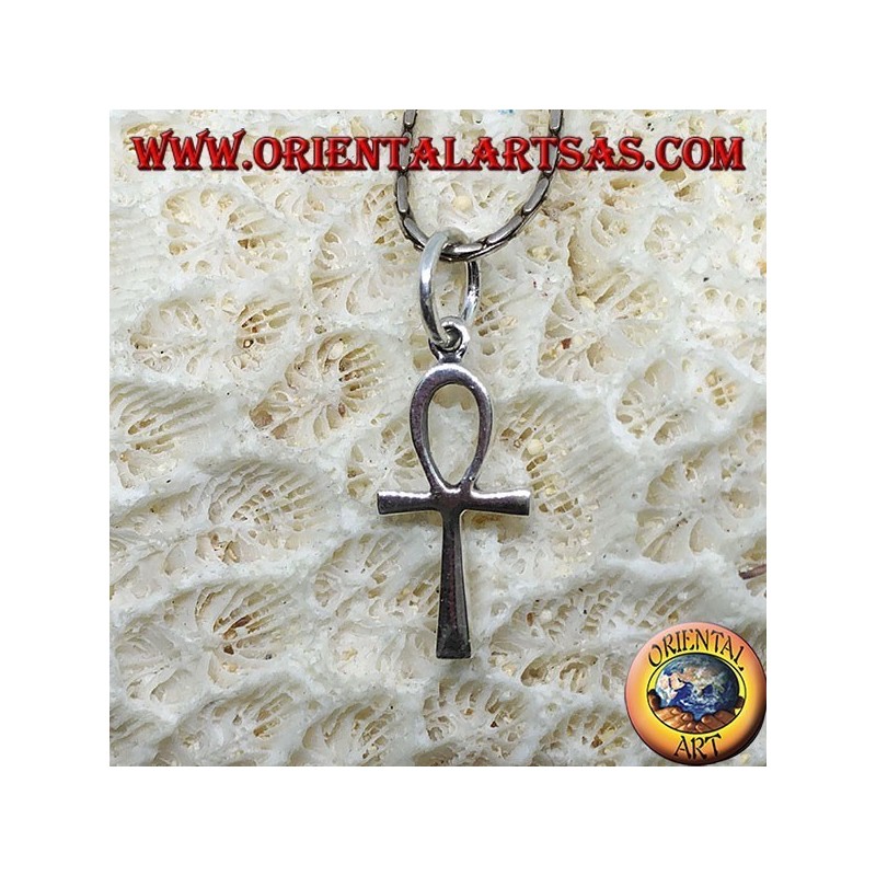Ciondolo in argento ankh  chiave della vita "piccola"