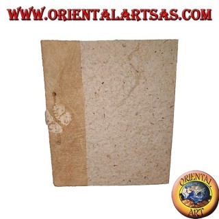 Carnet de notes en écorce d'arbre avec reliure, 28 cm
