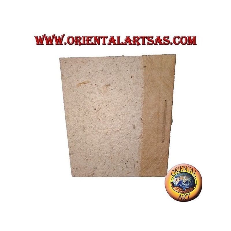 Carnet de notes en écorce d'arbre avec reliure, 28 cm