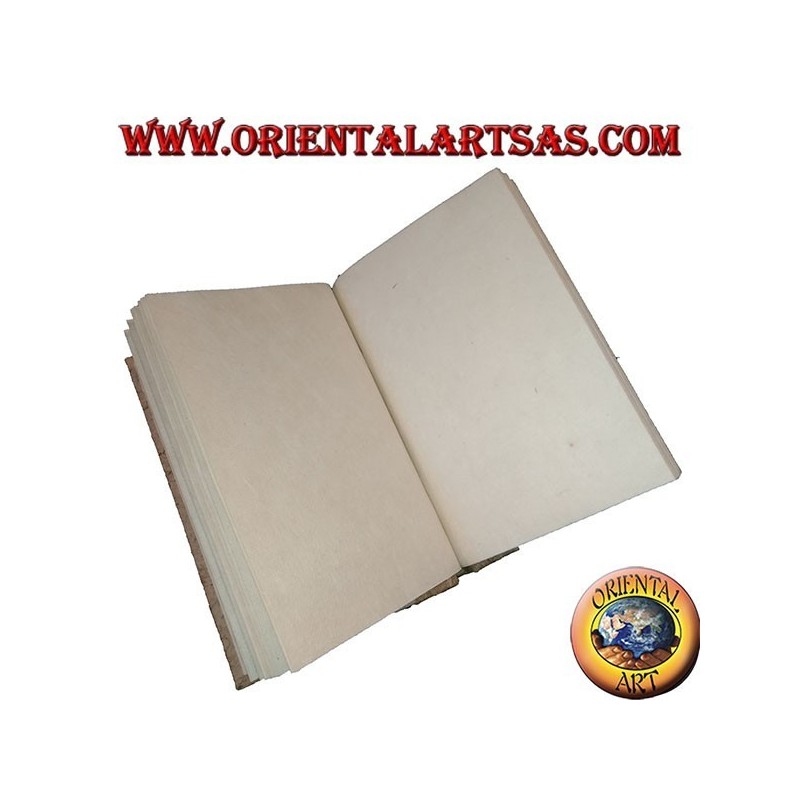 Carnet de notes en écorce d'arbre avec reliure, 21 cm