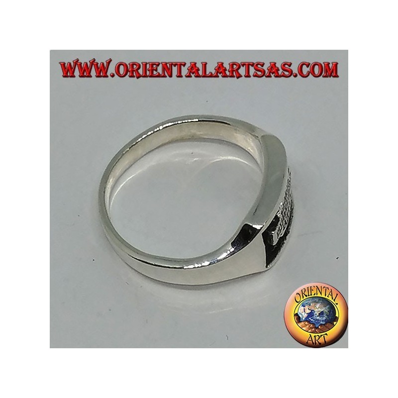 Silberring Harley Davidson Flachreliefdichtung