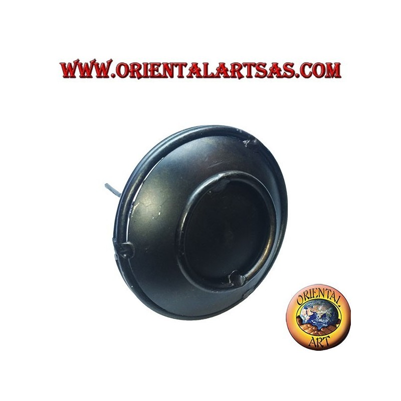 Brûlure d'encens, cendrier en fer forgé, la danseuse