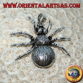 Silberanhänger, Tarantulaspinne (groß) mobil