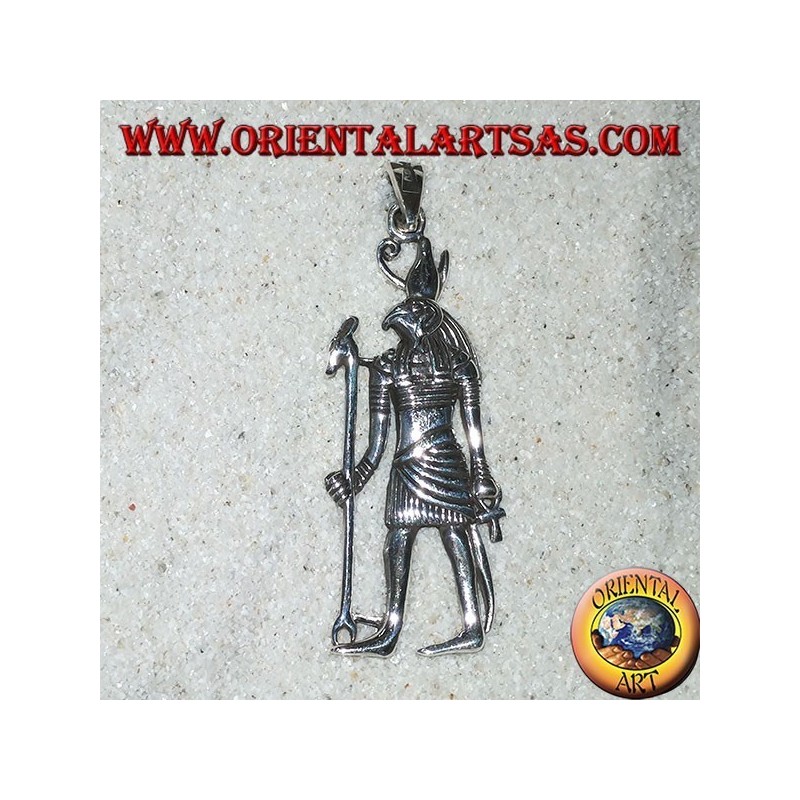 Colgante de plata del dios horus