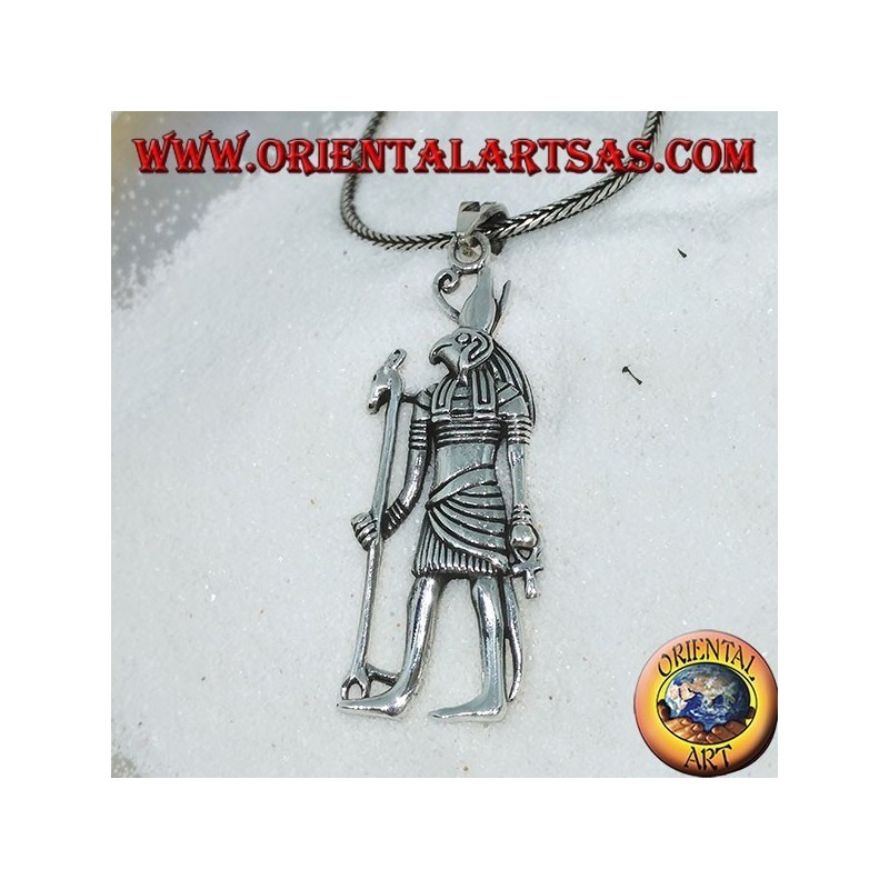 Colgante de plata del dios horus