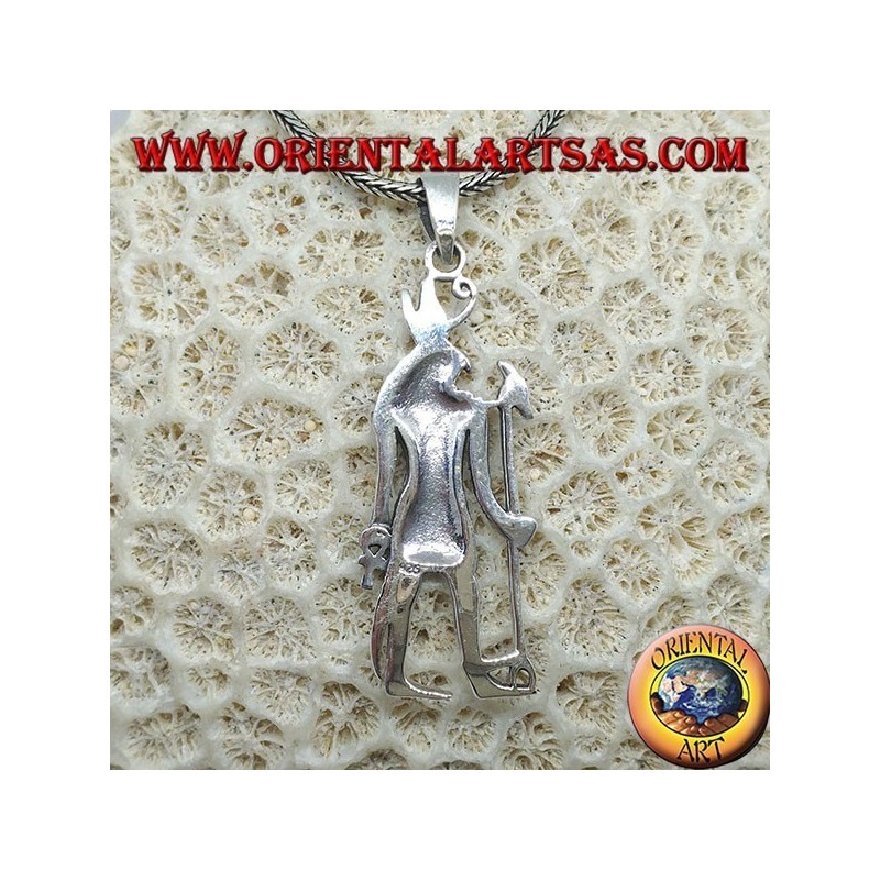 Colgante de plata del dios horus