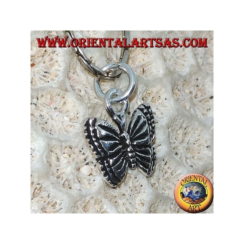 Pendentif en argent petit papillon d'Ulysse