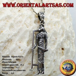 Pendentif en argent de la déesse Tefnut
