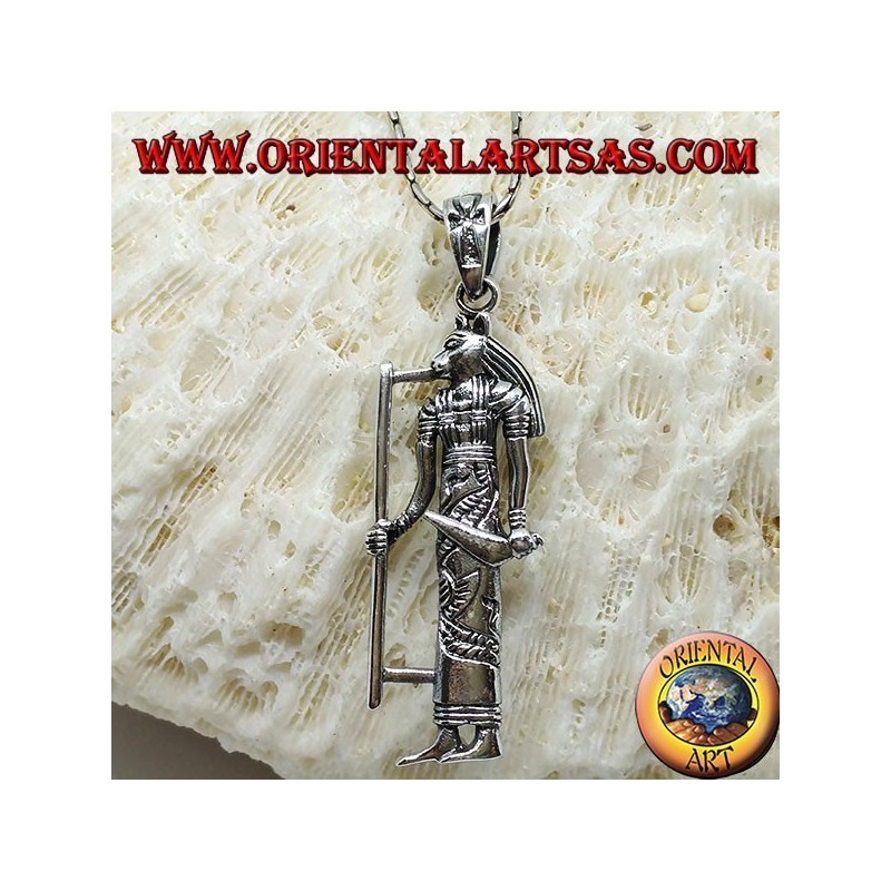 Pendentif en argent de la déesse Tefnut