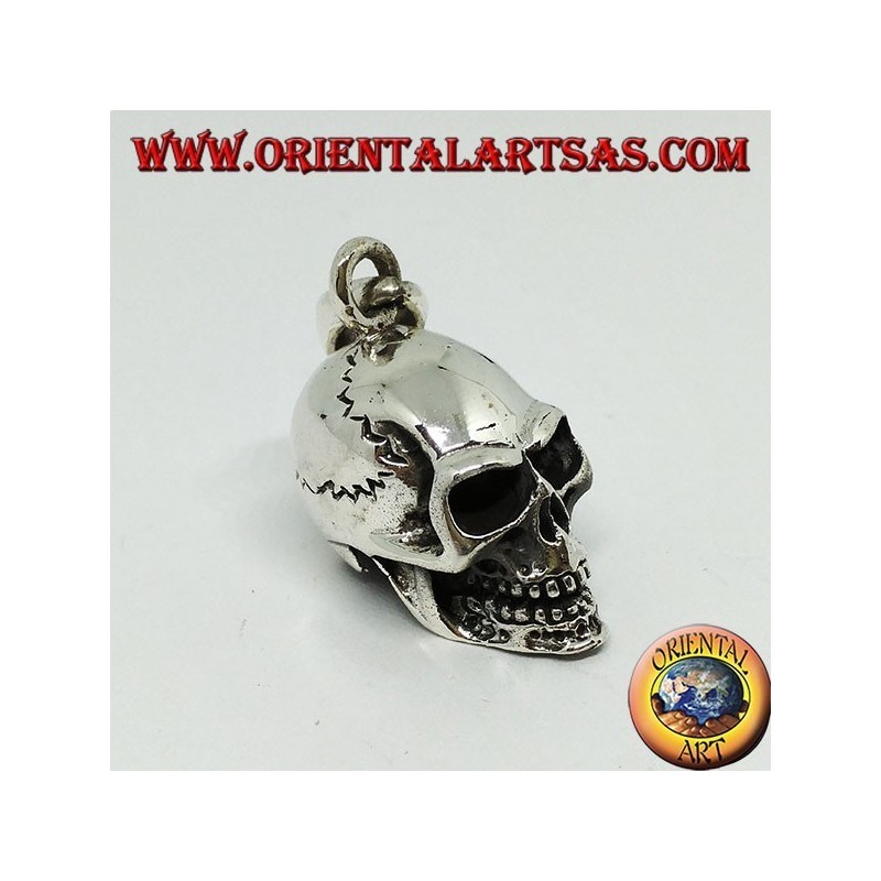 Totenkopf-Anhänger aus 925er Silber, Homo Sapiens.