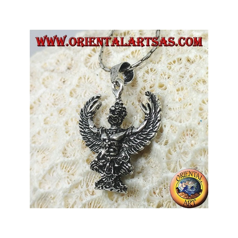 Ciondolo in argento del Garuda Thailandese 