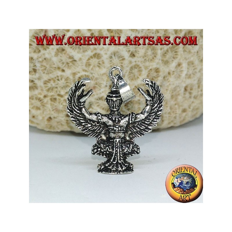 Colgante de plata de Garuda tailandés