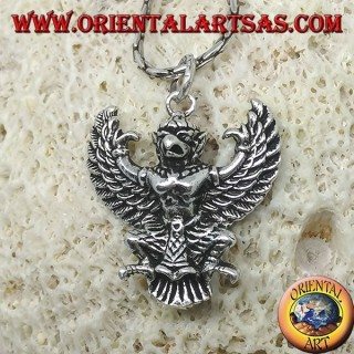 Pendentif en argent de Thai Garuda Phra Khrut Pha