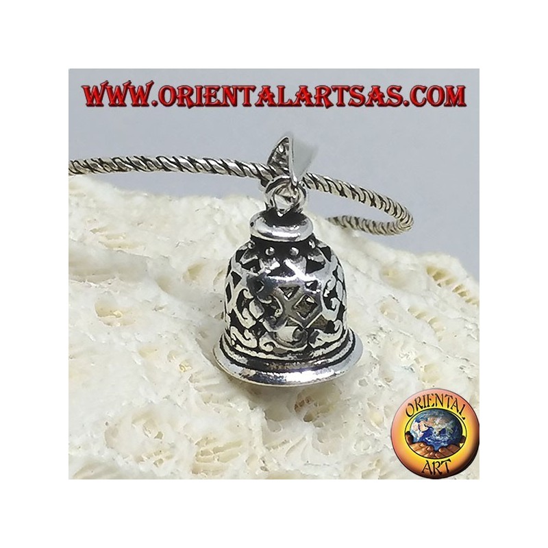 Colgante de plata, campanita