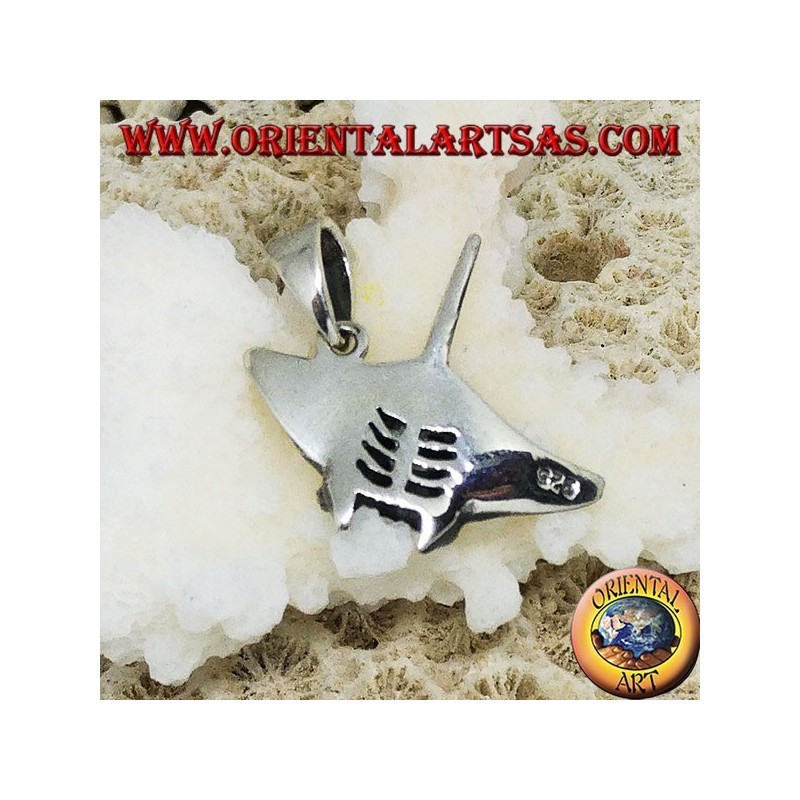 Pendentif manta en argent, symbole de l'élégance et de la beauté de l'âme