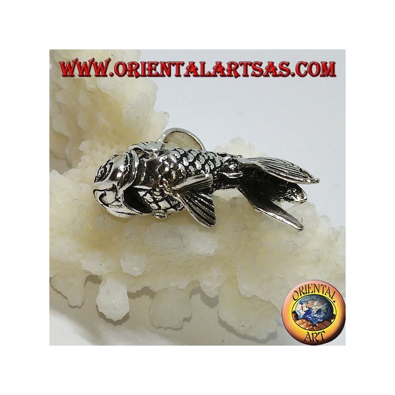 Colgante móvil goldfish plata