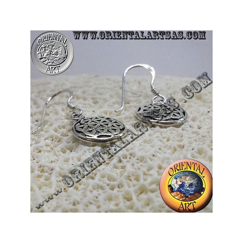 Boucles d'oreilles Fleur de Vie