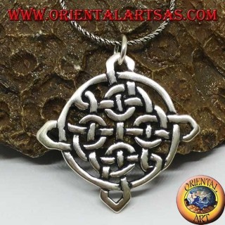 Pendentif en argent Tynan avec noeud celtique, amulette de protection contre le mal