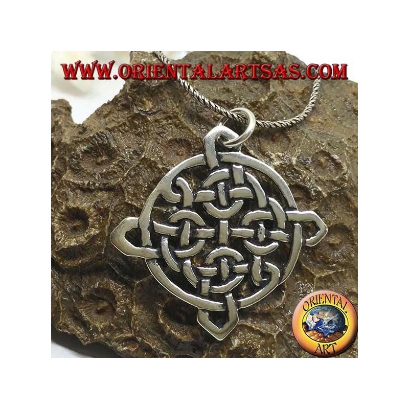 Anhänger in Silber Tynan keltischer Knoten, Amulett des Schutzes vor dem Bösen
