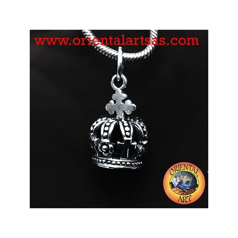 Ciondolo Corona in Argento