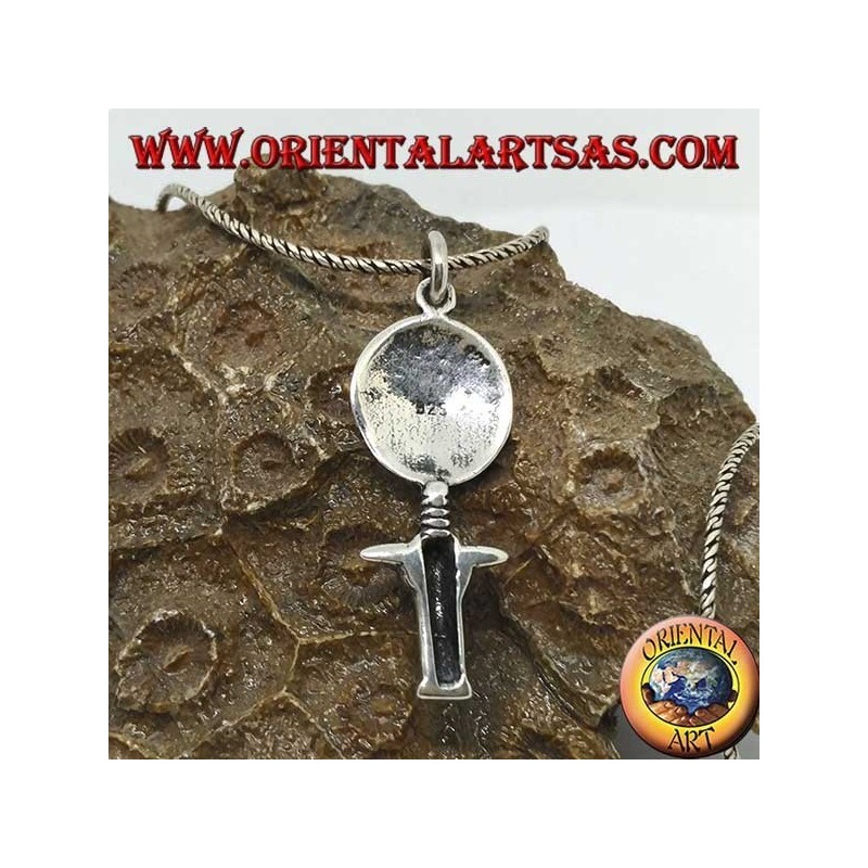 Pendentif en argent Afrique mère déesse de la maternité