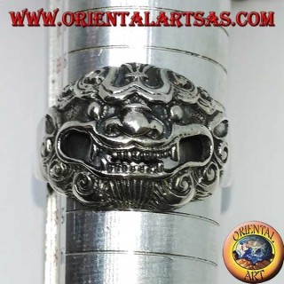 Bague Barong en argent, roi des esprits