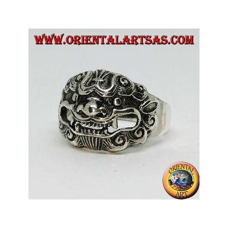 Anello in argento Barong il re degli spiriti
