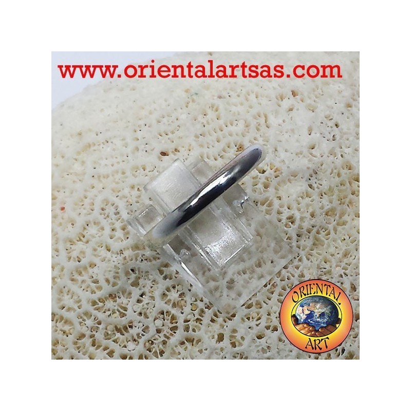 anillo de bodas de plata anillo de tope 3 mm