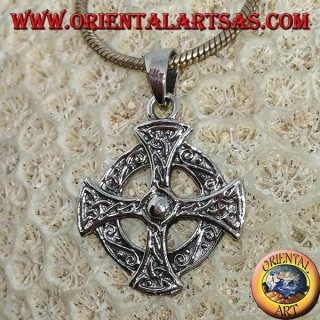 Pendant in silver 925 Celtic cross