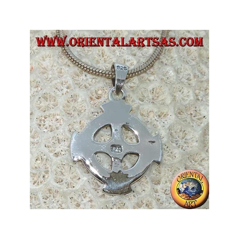 925er Silberanhänger mit keltischem Kreuz