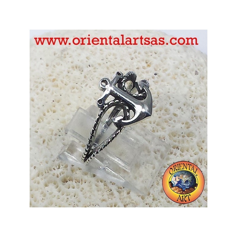 ancrer l'anneau d'argent