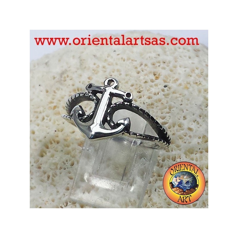 Ankerring mit Silber