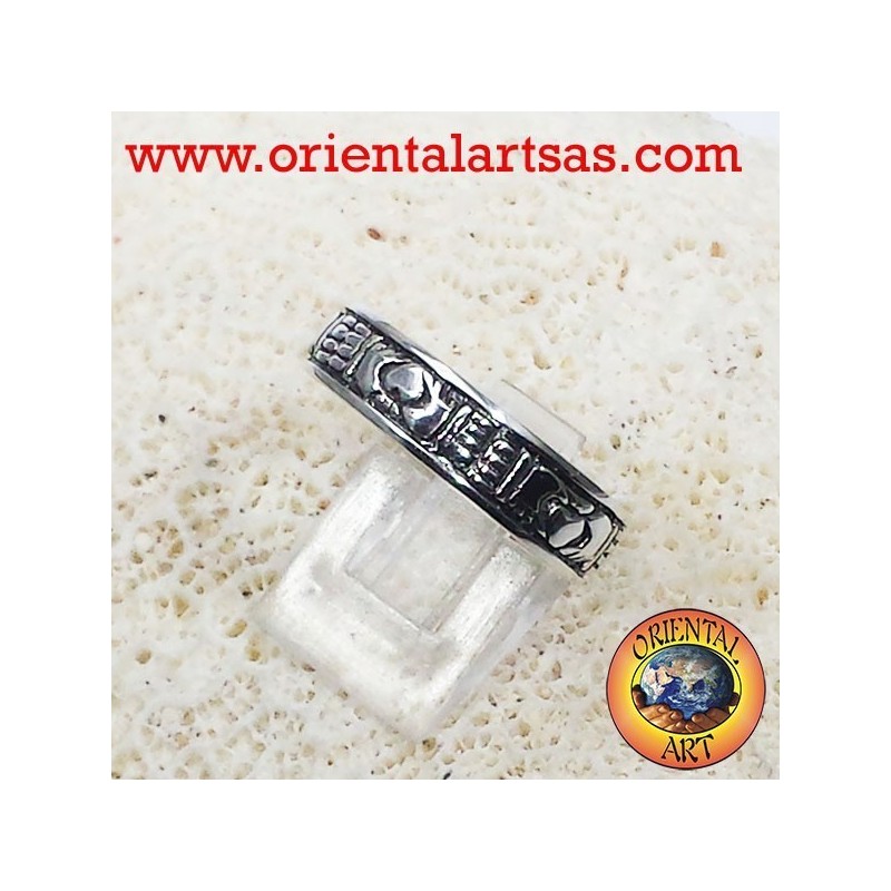 Fedina Claddagh  in argento