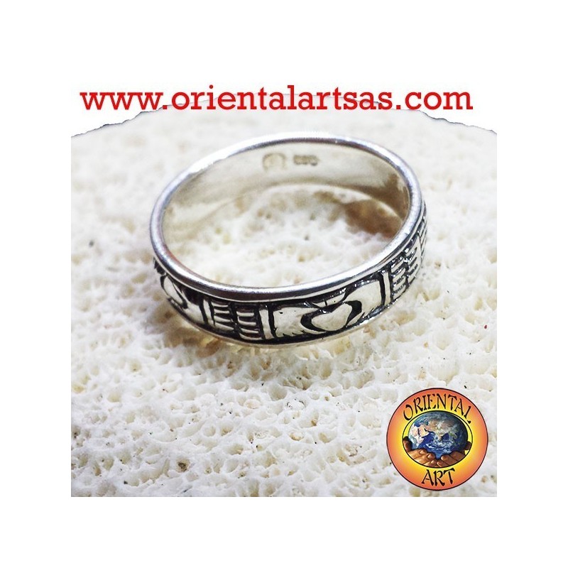 Fedina Claddagh  in argento