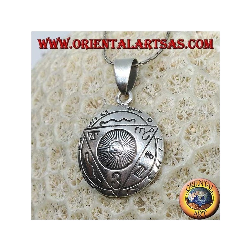Silberanhänger des Talismans der Heiligen Union