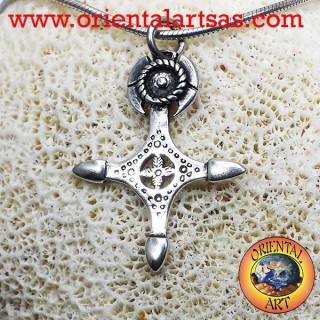 Croce Tuareg in argento 