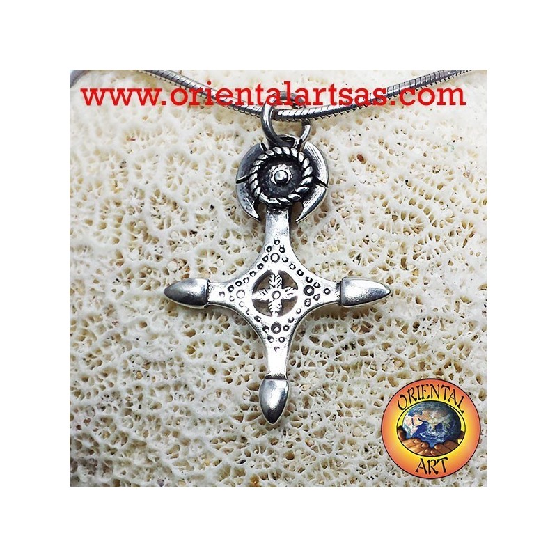 Croce Tuareg in argento 