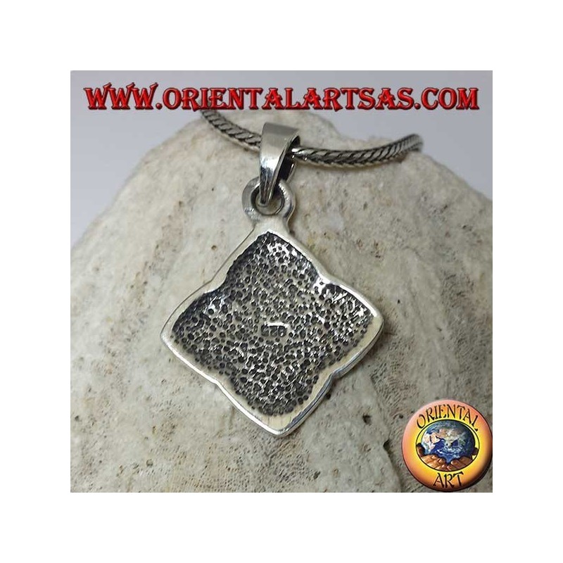 Pendentif noeud en argent Iona