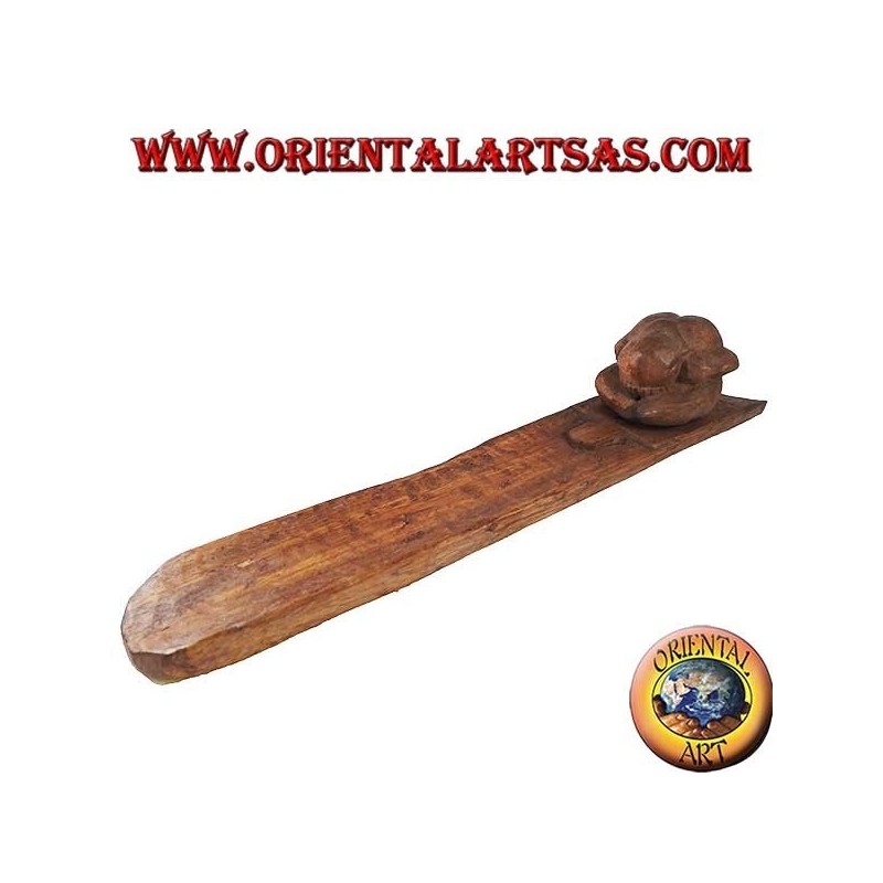Incense burner, suar wood yogi