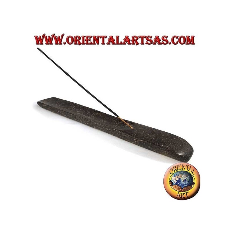 Incense burner, rounded coconut stick