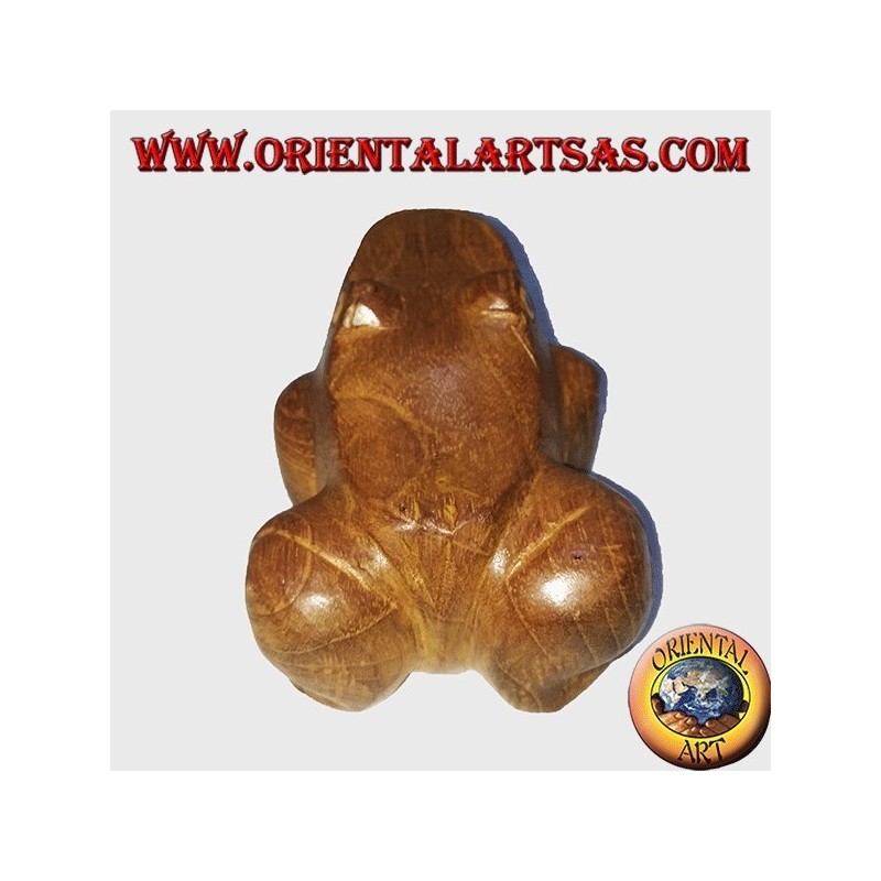 Teakholzfrosch mit gelben Augen