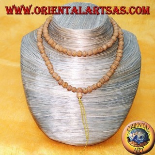 Mālā (Japamālā) Buddhist rosary of 108 Grains of mm. in Ritu or Raktu seeds