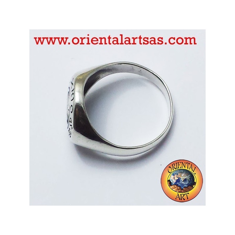 Anello occhio di Horus in argento 