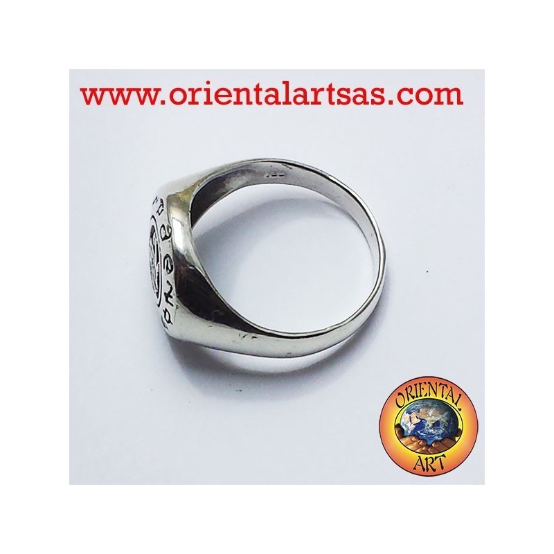 Anello occhio di Horus in argento 