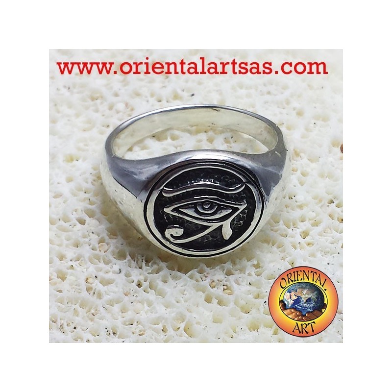 Eye of Horus bague en argent