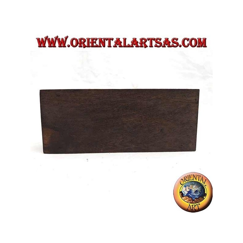 Briefkasten mit zwei Taschen aus Ebenholz (klein)