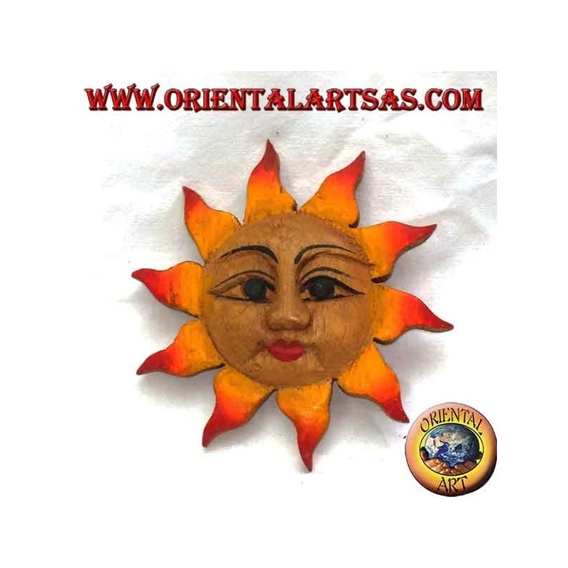 Warm color wall sun (small)