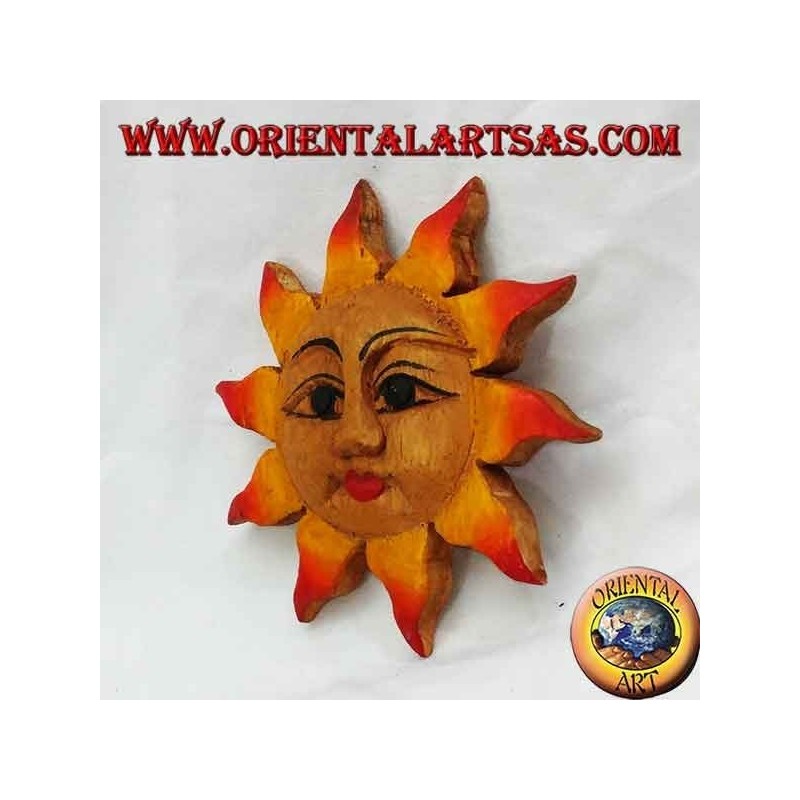 Warm color wall sun (small)