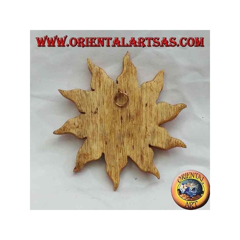 Sole da muro a colori caldi (piccolo)